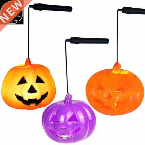 Halloween pumpkin decoration props LED pumpkin portable lant