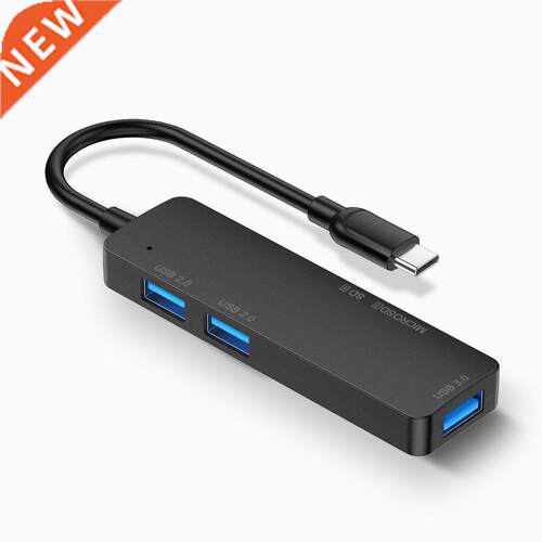4-Port USB HUB 3.0 Ultra Slim Data Hub Type-c HUB for Macboo