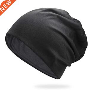 Women Men Styli Beanie Hat Thin Hip-hop Soft Stch Slouchy
