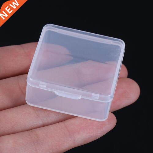 Transparent Nail Art Screw Storage Hardware Case Beads Conta
