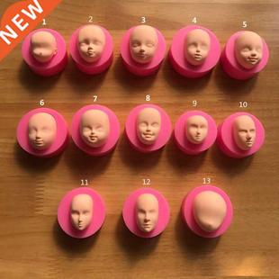 Face Silicone Mold Fondant Molds Cake Decorating Tools P