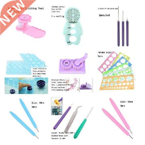 Random Color 2022 Paper Crafts  Quilling Rolling Tools