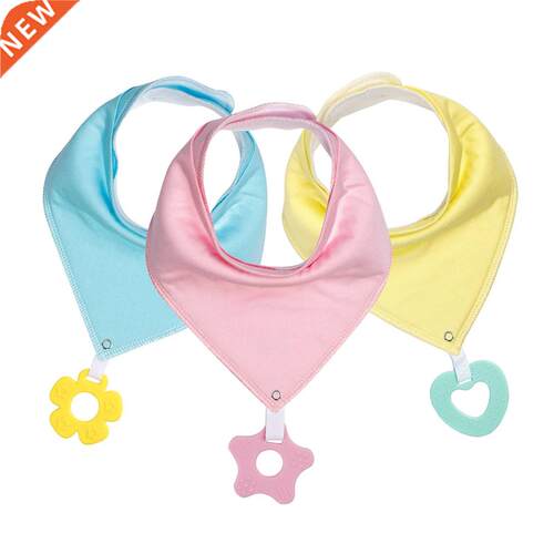 Pure Color Baby Bandana Drool Bibs and Teeth Toys Organic Co