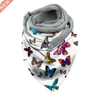 Fashion Women Cute  Print Scf Hijabs Female Lady Retro