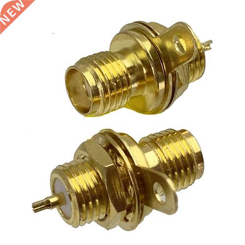 1pcs SMA Female Jack Bulkhead Nut Connector Solder Panel Mou
