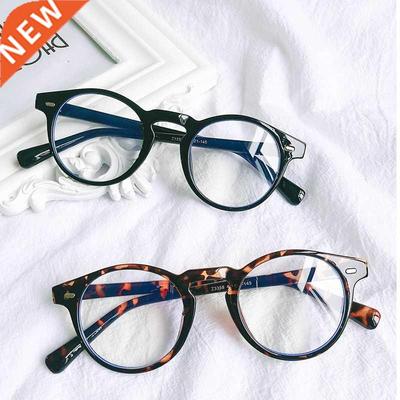 Round Glasses Frame Computer Glasses Anti Blue Light Glasses