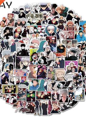 100PCS Anime Jujutsu Kaisen ickers For Fridge Lap Lugg