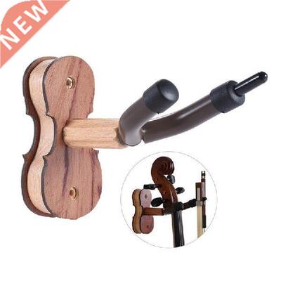 Hardwood Violin Hanger Hook with Bow Holder for Home &
