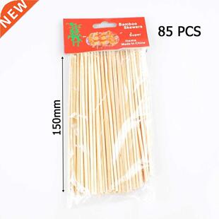 Bamboo Skewers Wooden BBQ Kebab Fruit Chocolate Fountain Pa