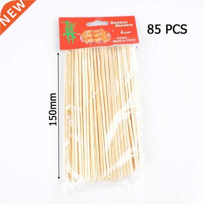 Bamboo Skewers Wooden BBQ Kebab Fruit Chocolate Fountain Pa