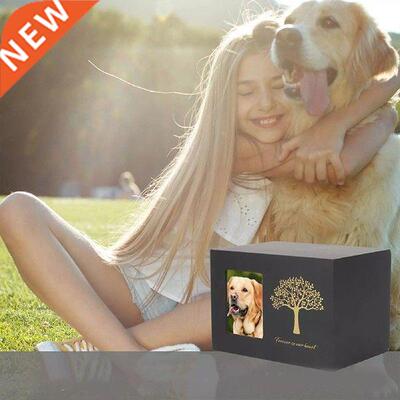Urns with Photo Frame Ash Urns for Dogs and Cats Keepsake