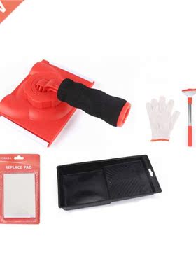 Latex Paint Edger Brush Wall Shovel Paint Tray Glove Sponge