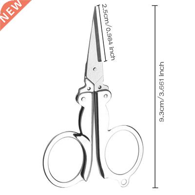 Home Scissors Mini Scissors Trvel Scissors Color Silver