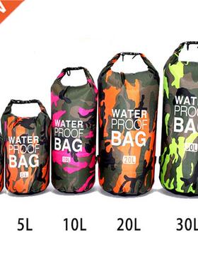 PVC Couflage Waterproof ackpack Portale Outdoor Sport Ra