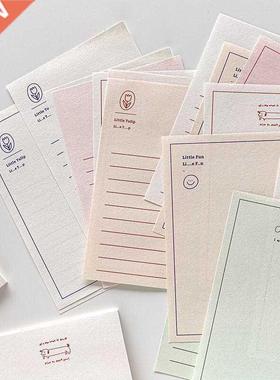 JIANW 30 Sheets North Island Holiday Series Memo Pad WordBoo