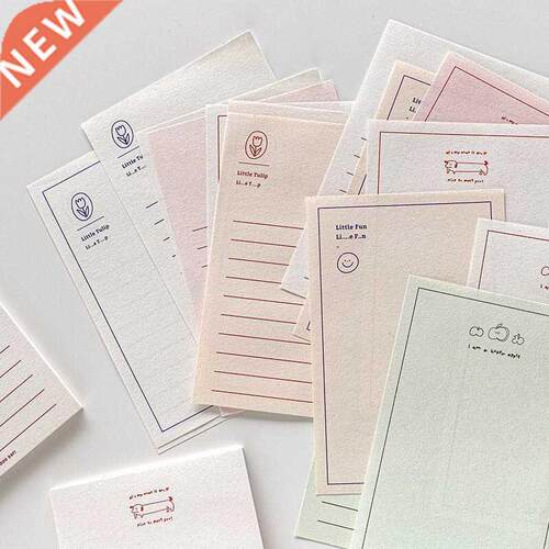 JIANW 30 Sheets North Island Holiday Series Memo Pad WordBoo
