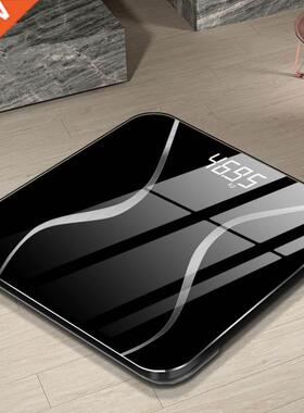 Bathroom Weighing Scale Smart Body Scales LCD Display Glass