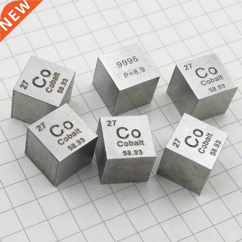 Periodic Table 10mm Element Cube Pure Metal Cubes for Elemen