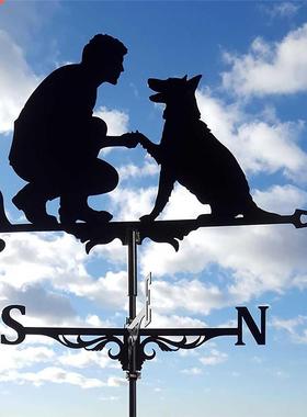 1pc Measuring Tool Garden Farm Creative Stake Weather Vane