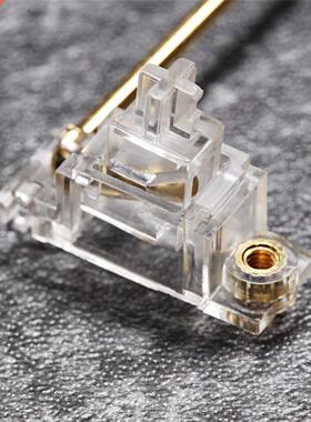 Everglide Transparent Gold Plated Pcb screw in Stabilizer fo