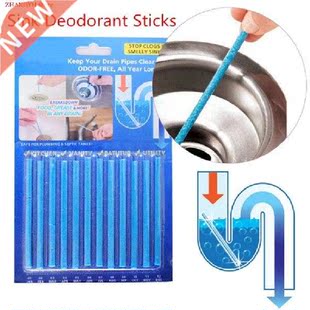 12 PCS/ Bag Sani Cleaing Sticks Keep Your Drains Pipes
