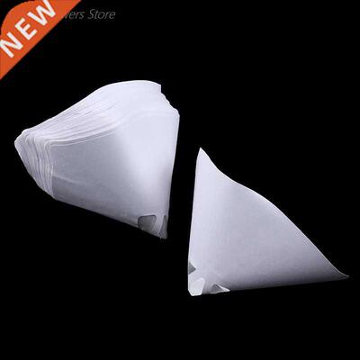 50PCs Conical Disposable 100 Mesh Paper Strainer Filter Puri