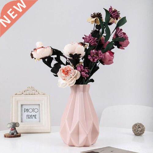 Plastic Shatter-proof Flower Pot Ceramic Vases For