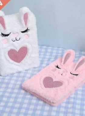 1 Pcs Colorful Animal Plush Notebook Portable Travel Diary P