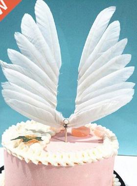 Angel Wings Flag String Light Angel Candle Wedding Cupcake