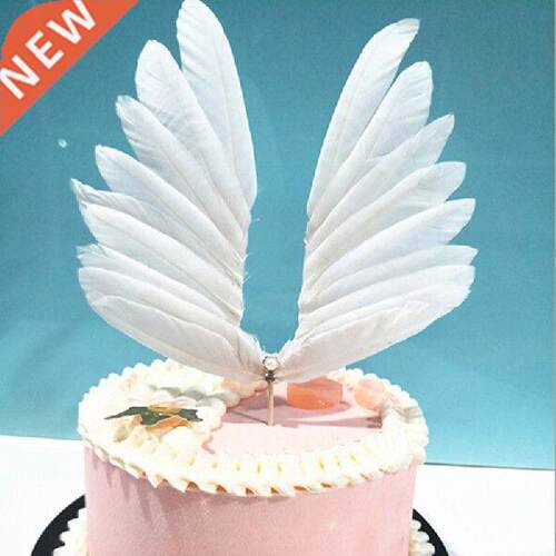 Angel Wings Flag String Light Angel Candle Wedding Cupcake