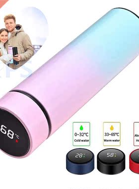 Intelligent Stainless Steel Thermos Temperature Display Smar