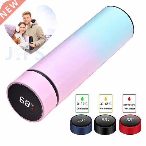 Intelligent Stainless Steel Thermos Temperature Display Smar