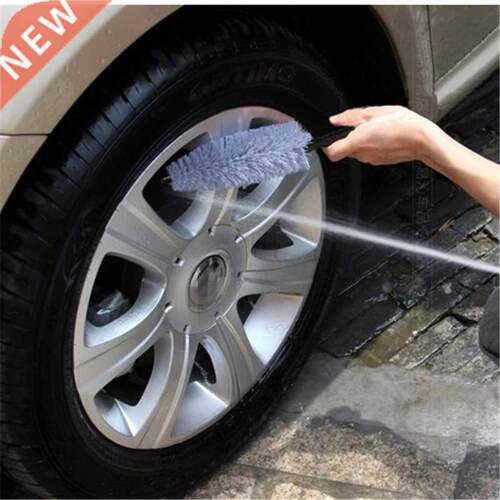 Portable car wheel rim Bendable Detailing wash brush Not scr