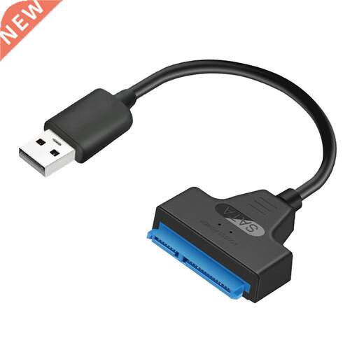 Standard USB 2.0 to SATA 22Pin Cable Adapter Copper Wire Cor