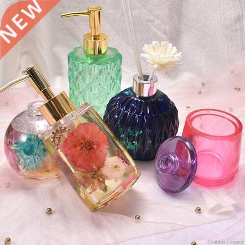 Cosmetic Perfume Bottle Epoxy Resin Mold Storage Box Ornamen