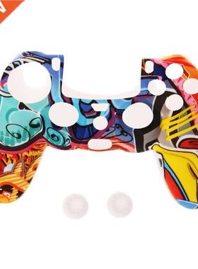 Multicolor Style Silicone Gamepad Cover Case + 2 Joystick Ca