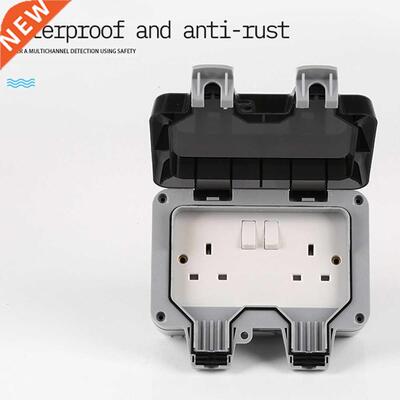 IP66 Weatherproof Waterproof Outdoor Wall Power Socket 16A