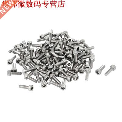 1mm Lange Mx10mm Hex Inbusbouten 100PCS