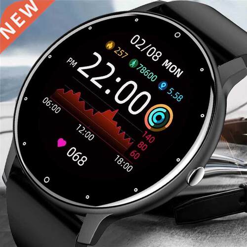 2021 New Fashion Men Smart Watch IP67 Waterproof Bluetooth C
