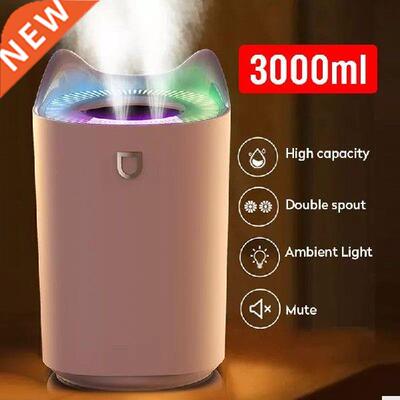 Home 3L Air Ultrasonic Essential Oil Aroma Diffuser Doule