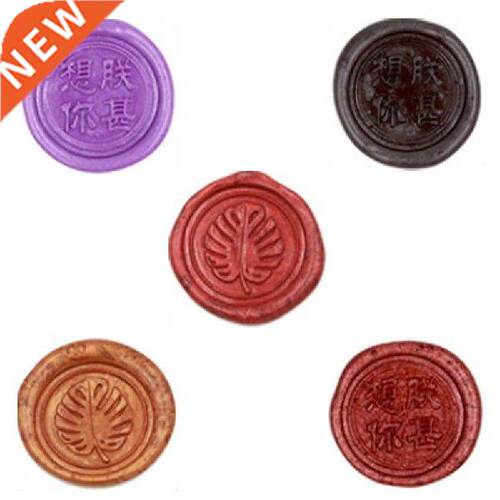 1box Sealing Wax Tablets Bronzing Wax Granules Retro Style