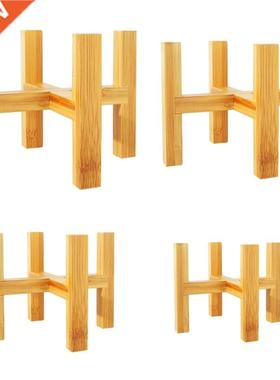 Four-legged Wood Flower Pot Holder Plant and Succulent Flowe