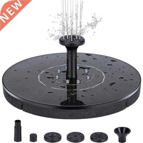 Sola Fountain um with LED Lights, Built-in 2000MAh