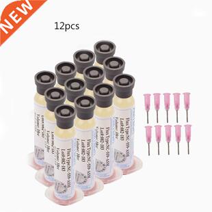 Solder Soldering Paste Flux Grease 10cc with 10pcs Needle NC