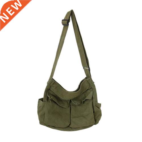 Large Capacity Shoulder Bags Solid Soft Denim Leisure Or Tr