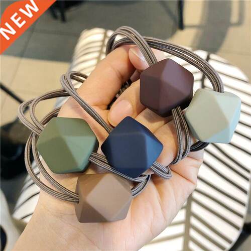 Fashion Square Elastic Hair Band Korea Hair Accessories For