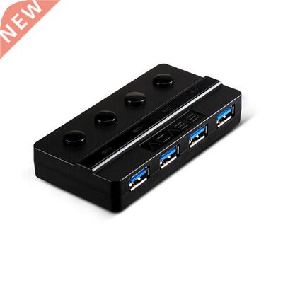 5Gbps USB 3.0 HUB 4 Port With Power Adapter For PC