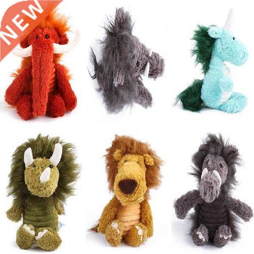 Dog Chew Squeak Toys Giraffe Fleece Rope Interative Toy