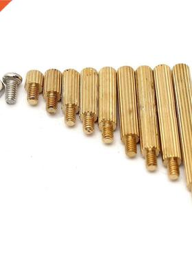 270Pcs M2 3-25mm Male to Female Brass PCB Standoff Screw Nut