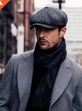 Male Plus Size Ivy Hat Big Head Man Spring Summer and Autumn